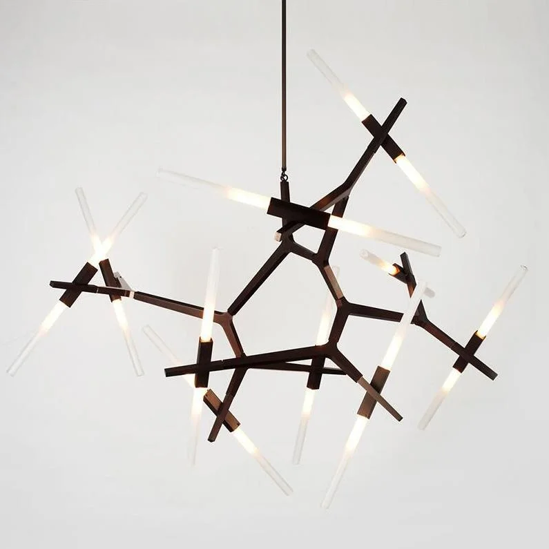 Industrial Sputnik Design Chandelier - Image 8