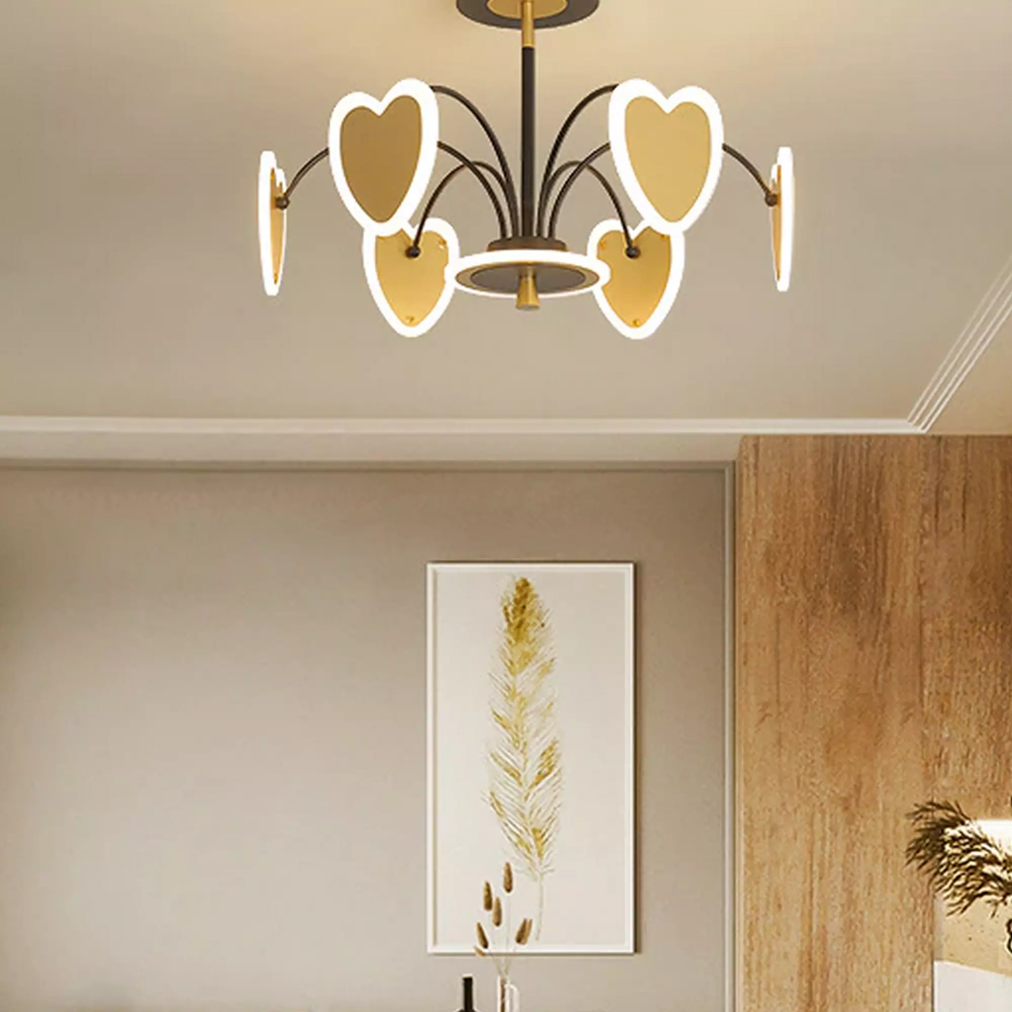 Nordic Design Heart Design Chandelier - Image 7