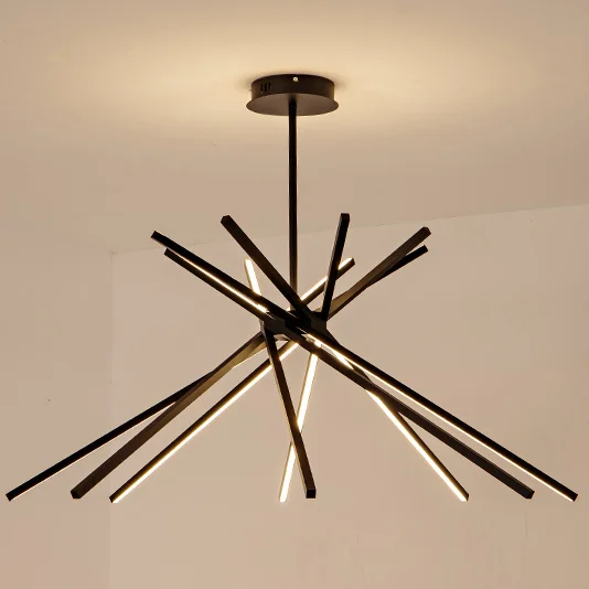 Stripe Design LED Chandelier - Image 5
