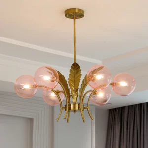 Modern Magic Bean Glass Chandelier