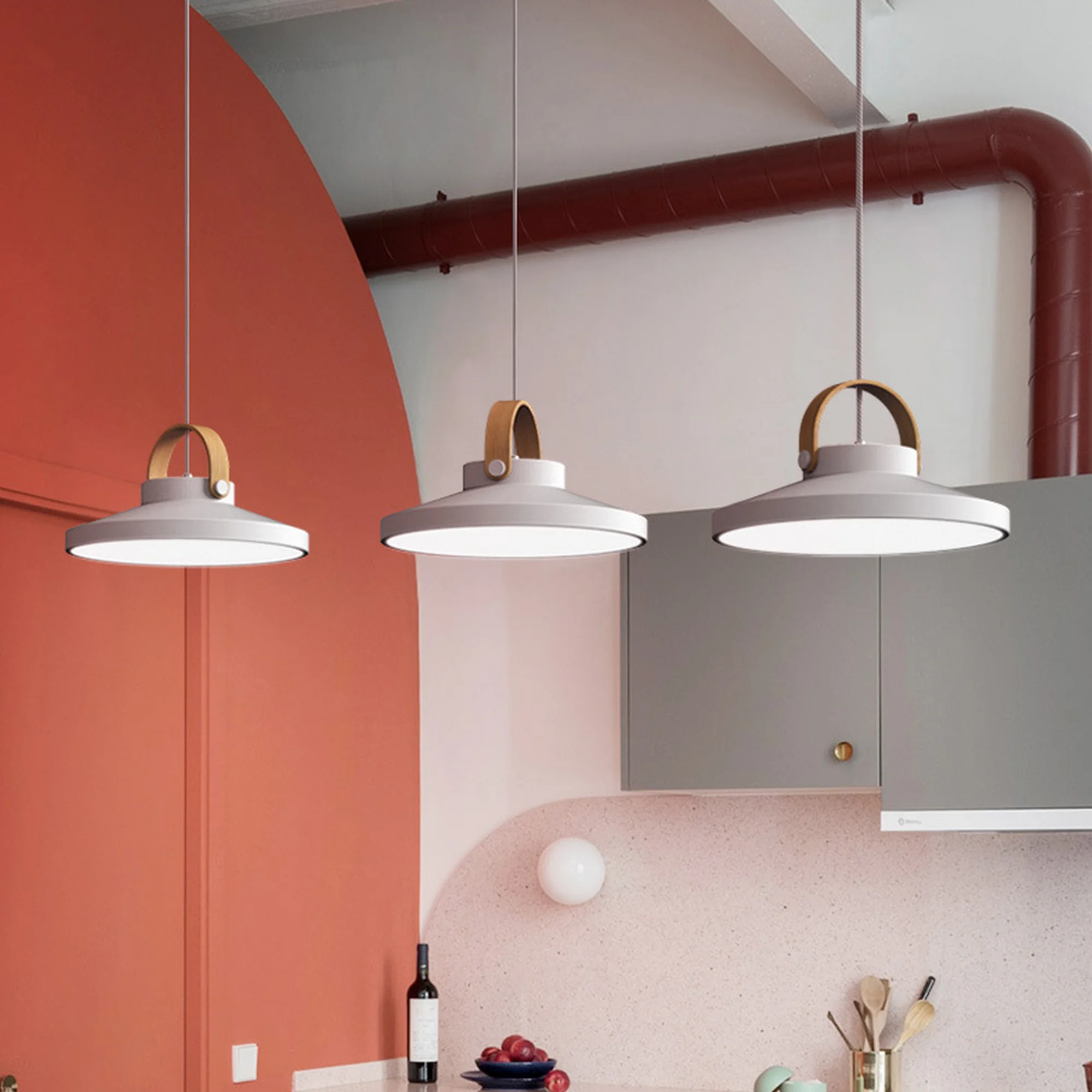 Round Shape Colorful LED Pendant Light - Image 9