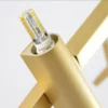 Industrial Sputnik Design Chandelier - Thumbnail Image 10