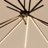 Stripe Design LED Chandelier - Thumbnail Image 8