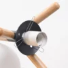 Modern 4 Heads Wooden Chandelier - Thumbnail Image 12