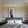 Glass Ball Design Pendant Light - Thumbnail Image 2