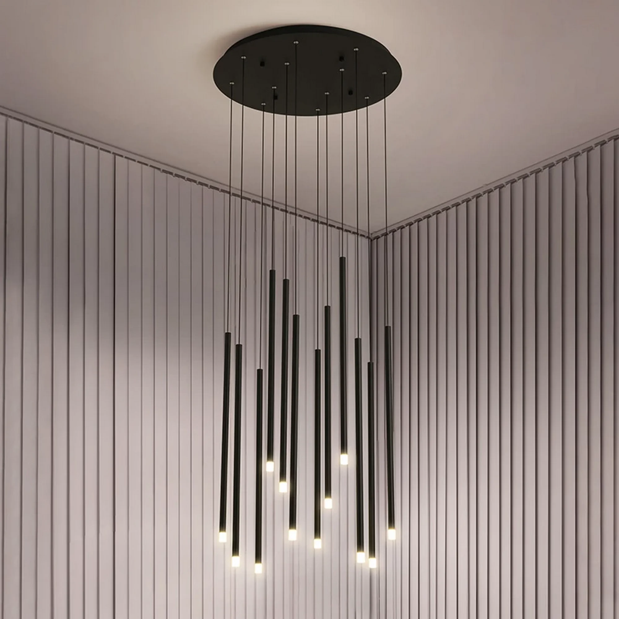 Minimalist Design Staircase Chandelier - Image 13