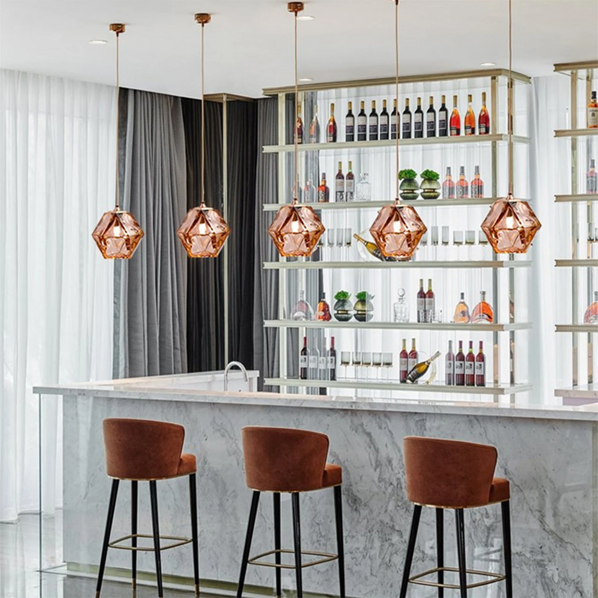 Welles Glass Pendant Light - Image 2