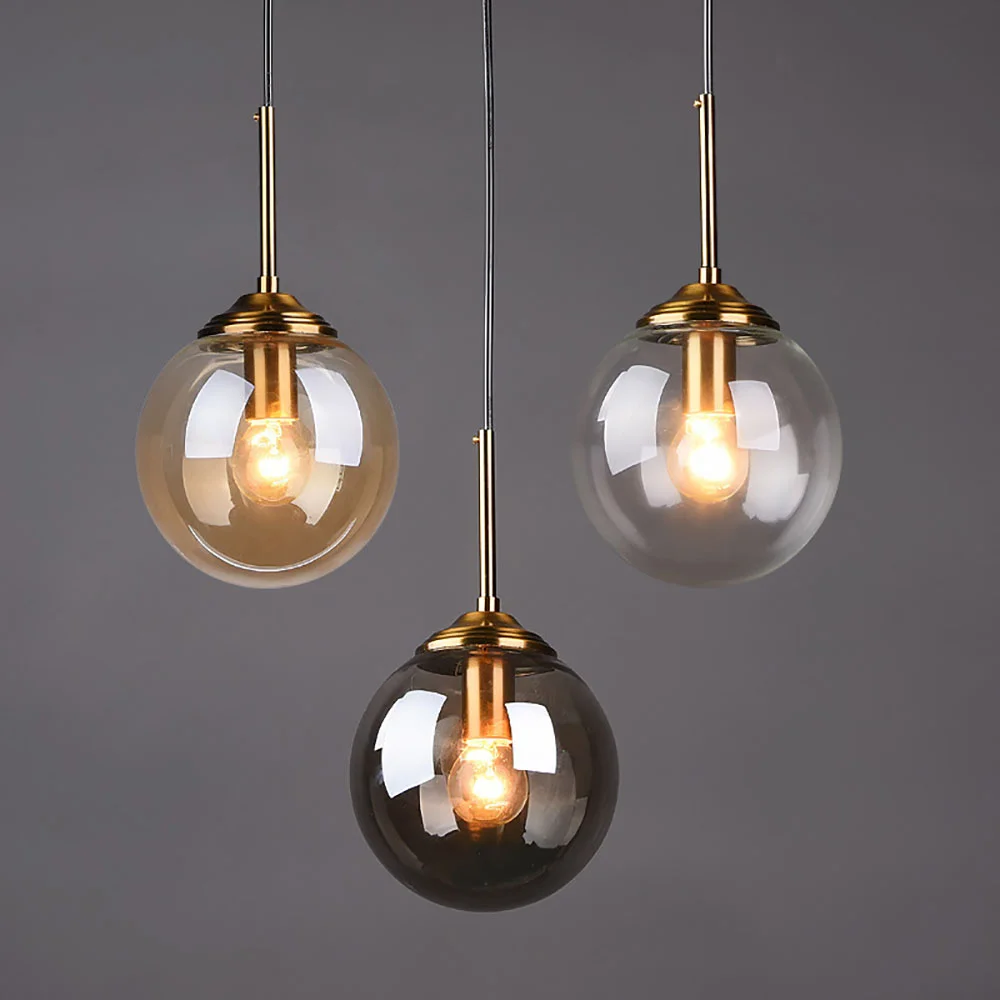 Glass Ball Design Pendant Light - Image 12