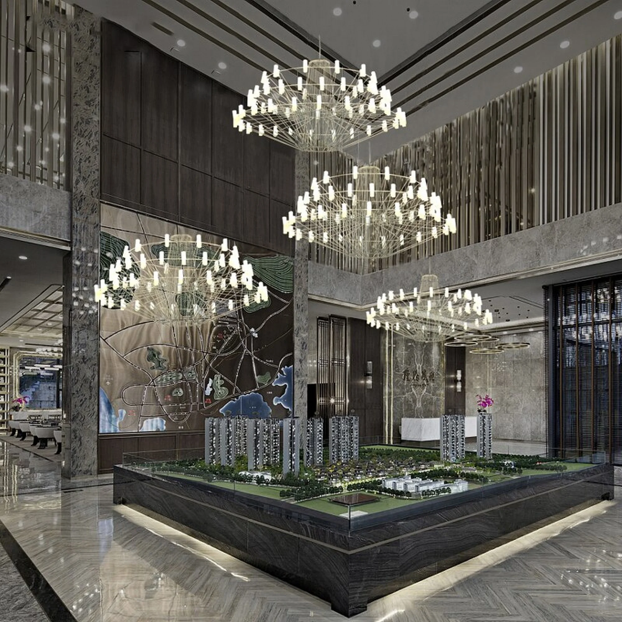 Nordic Design Branch LED Chandelier - Image 11
