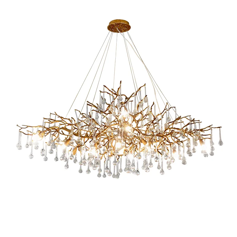 Luxury Crystal Tree Branch Chandelier - Image 7