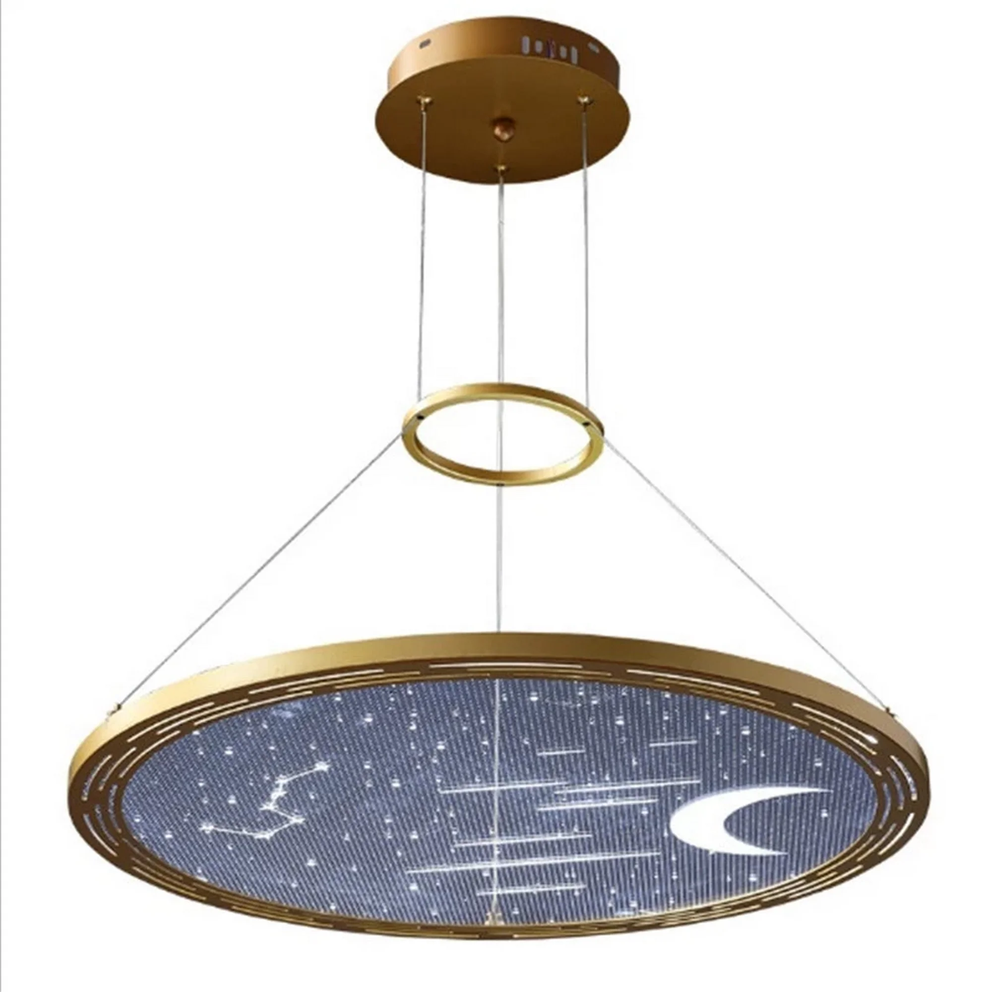 Luxury Acrylic Ring LED Chandelier - Image 6