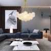 Frosted Glass Balloons Chandelier - Thumbnail Image 2