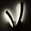 White Black LED Wall Lamp - Thumbnail Image 4