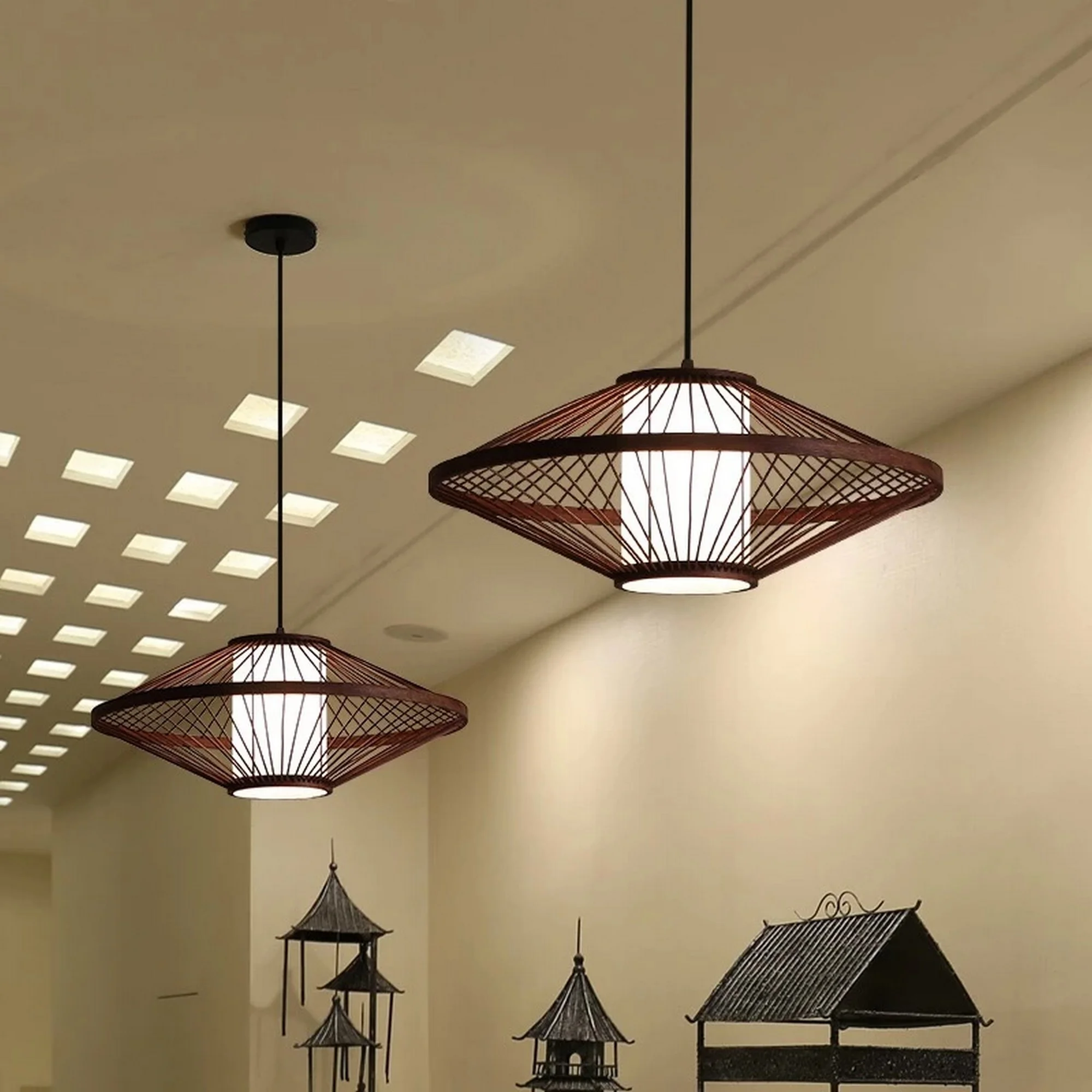 Birdcage Design Pendant Light - Image 4