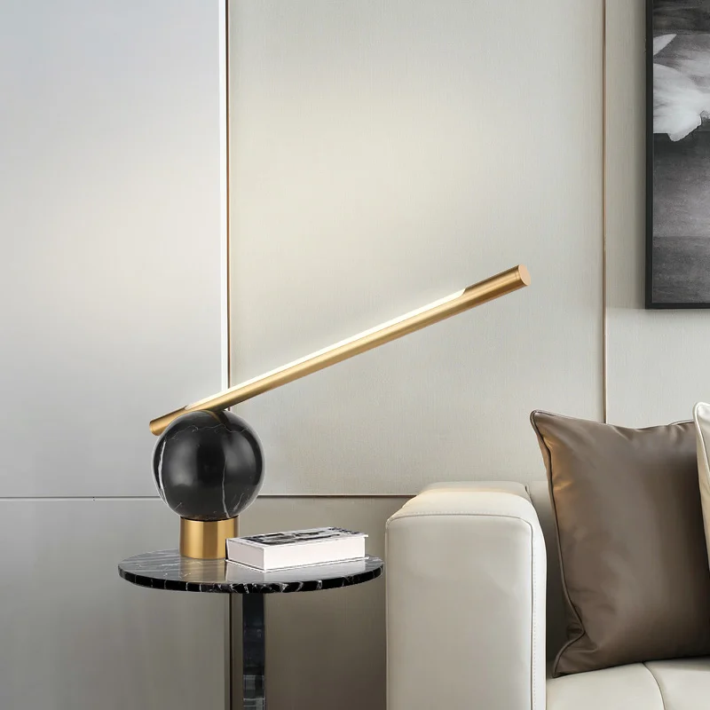 Black Linear Nightstand Light - Image 1