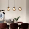 Glass Ball Design Pendant Light - Thumbnail Image 4