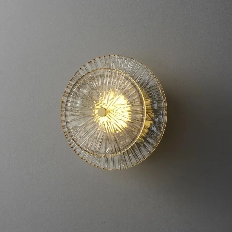 Simple Glass Art LED Wall Lamp - Image 4
