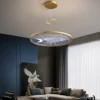 Luxury Acrylic Ring LED Chandelier - Thumbnail Image 2