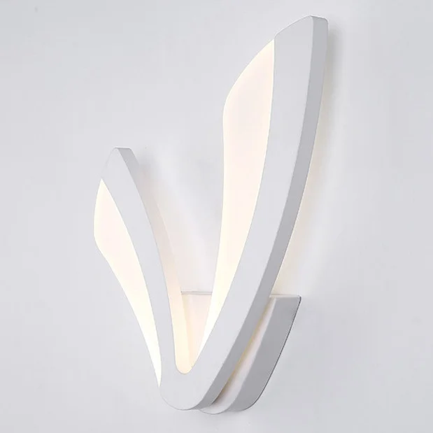 White Black LED Wall Lamp - Image 6