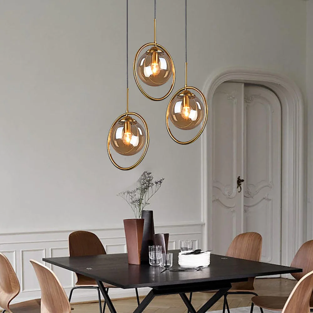 Glass Ball Design Pendant Light - Image 6