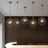 Glass Ball Design Pendant Light - Thumbnail Image 7