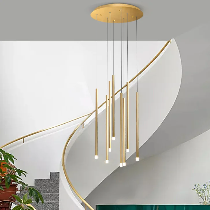 Minimalist Design Staircase Chandelier - Image 6