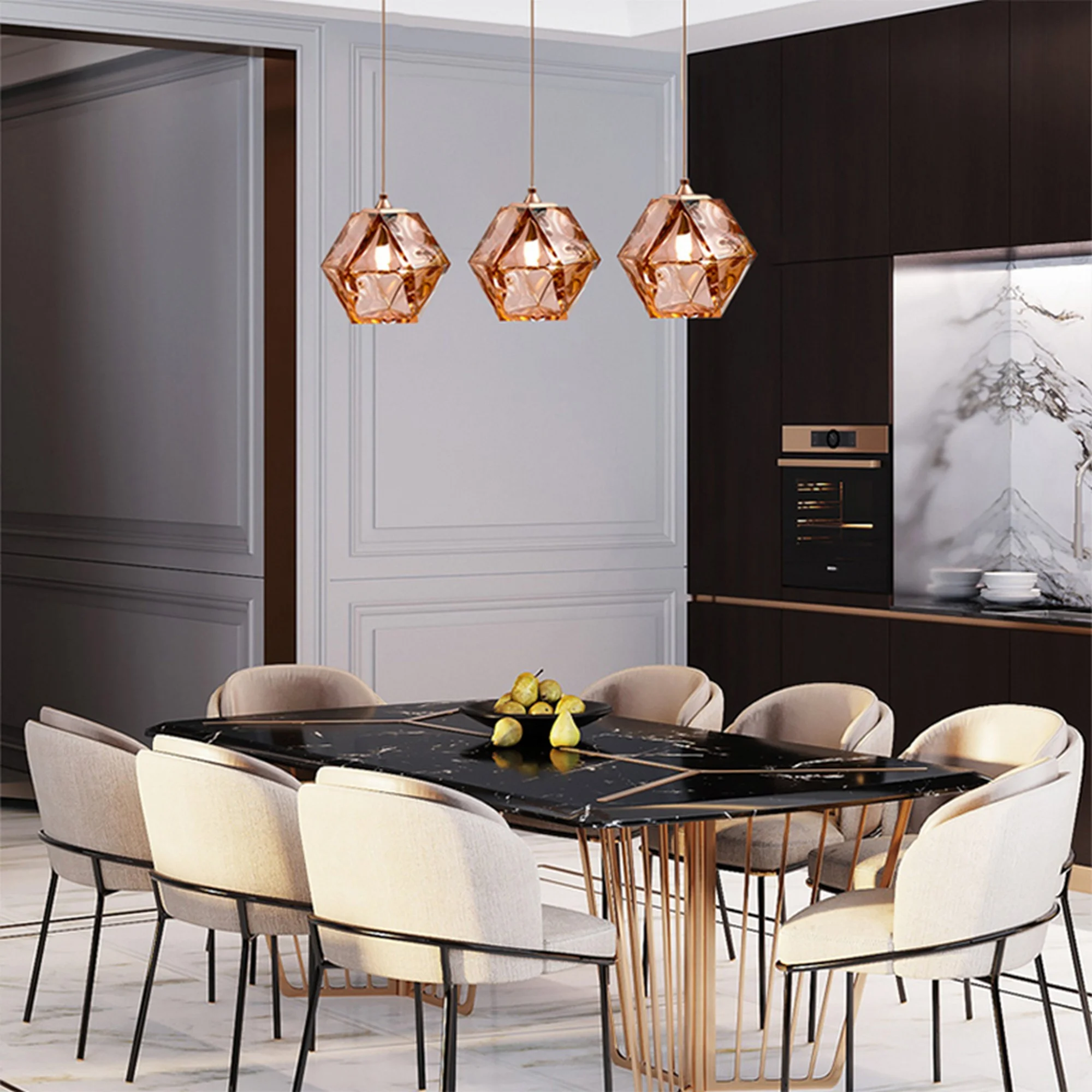 Welles Glass Pendant Light - Image 6