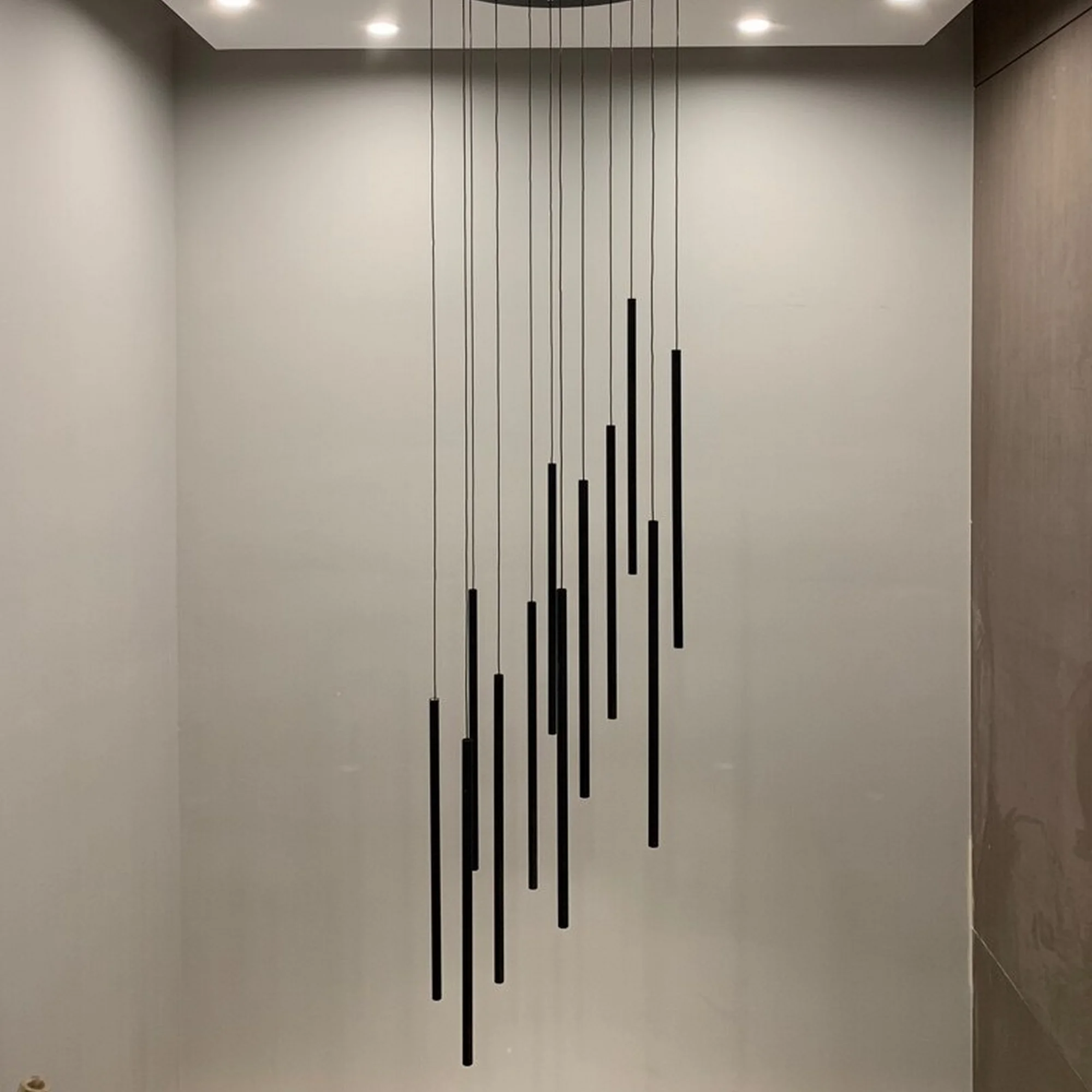 Minimalist Design Staircase Chandelier - Image 7