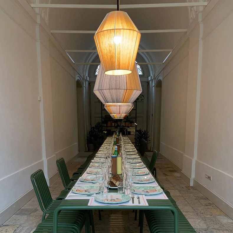 Retro Design Hemp Rope Pendant Light - Image 10