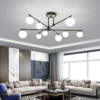 Modern Style Acrylic Arm Chandelier - Thumbnail Image 5