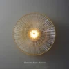 Simple Glass Art LED Wall Lamp - Thumbnail Image 6