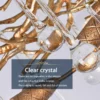 Luxury Crystal Tree Branch Chandelier - Thumbnail Image 8