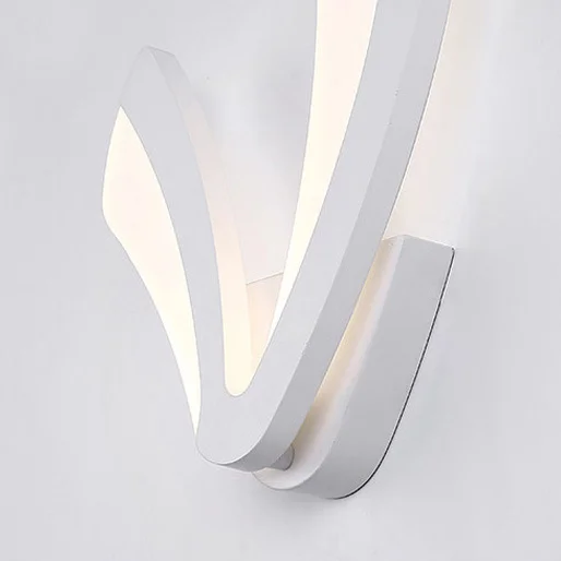 White Black LED Wall Lamp - Image 10