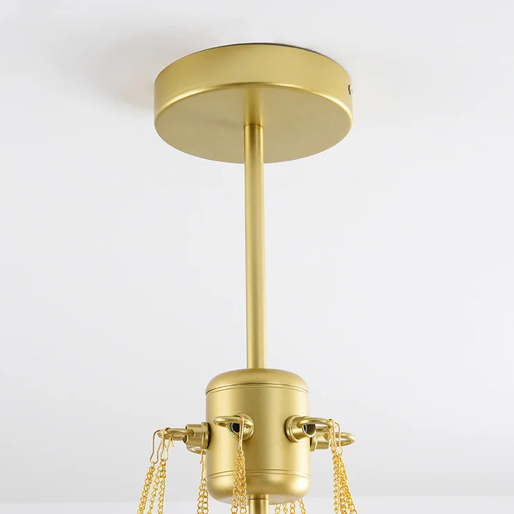Frosted Glass Balloons Chandelier - Image 17