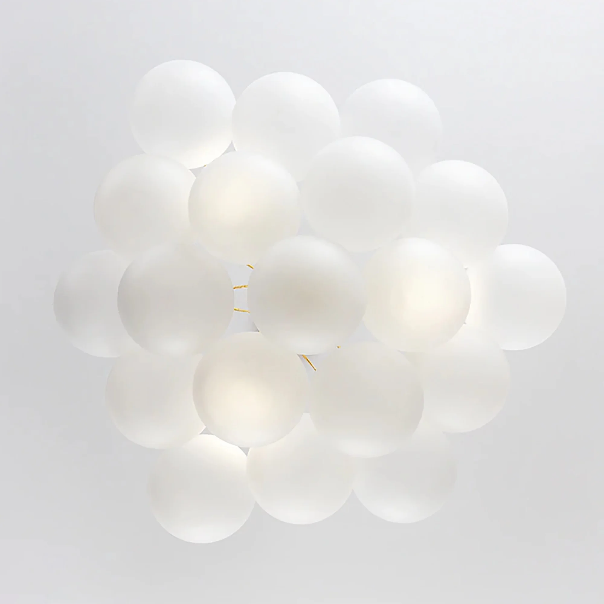 Frosted Glass Balloons Chandelier - Image 18