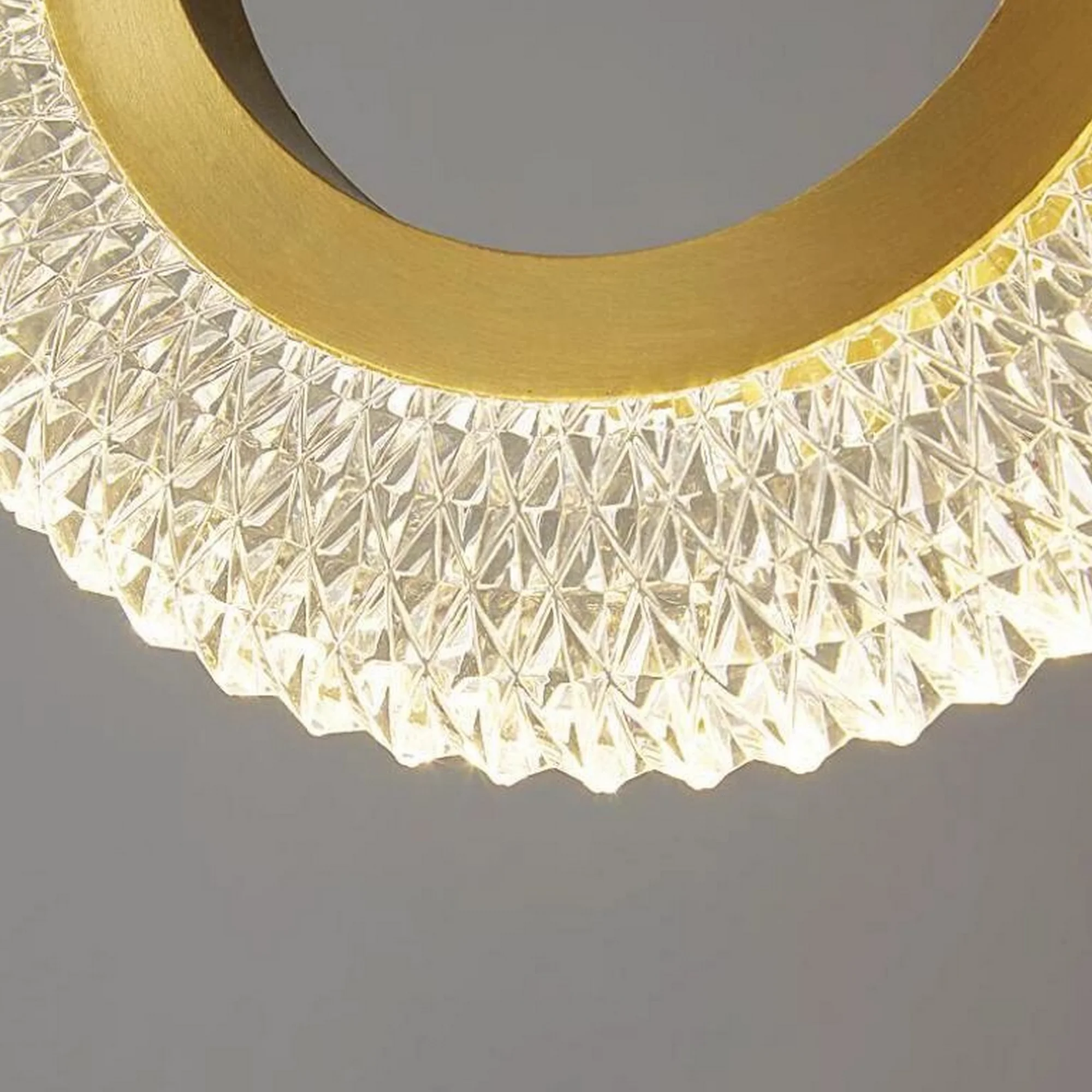 Gold Ring Design Hanging Light - Image 6