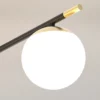 Modern Style Acrylic Arm Chandelier - Thumbnail Image 6