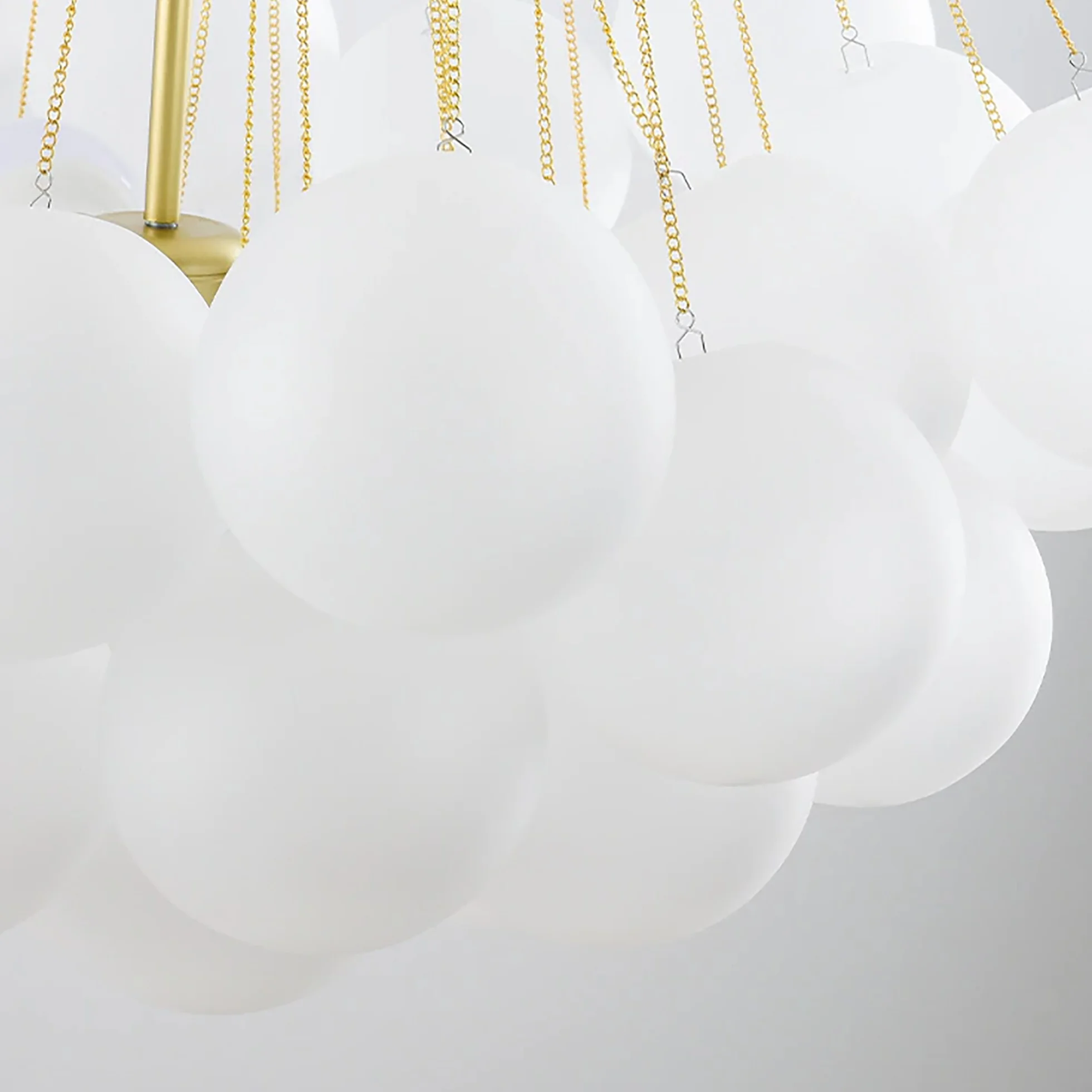 Frosted Glass Balloons Chandelier - Image 19