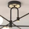 Modern Style Acrylic Arm Chandelier - Thumbnail Image 7