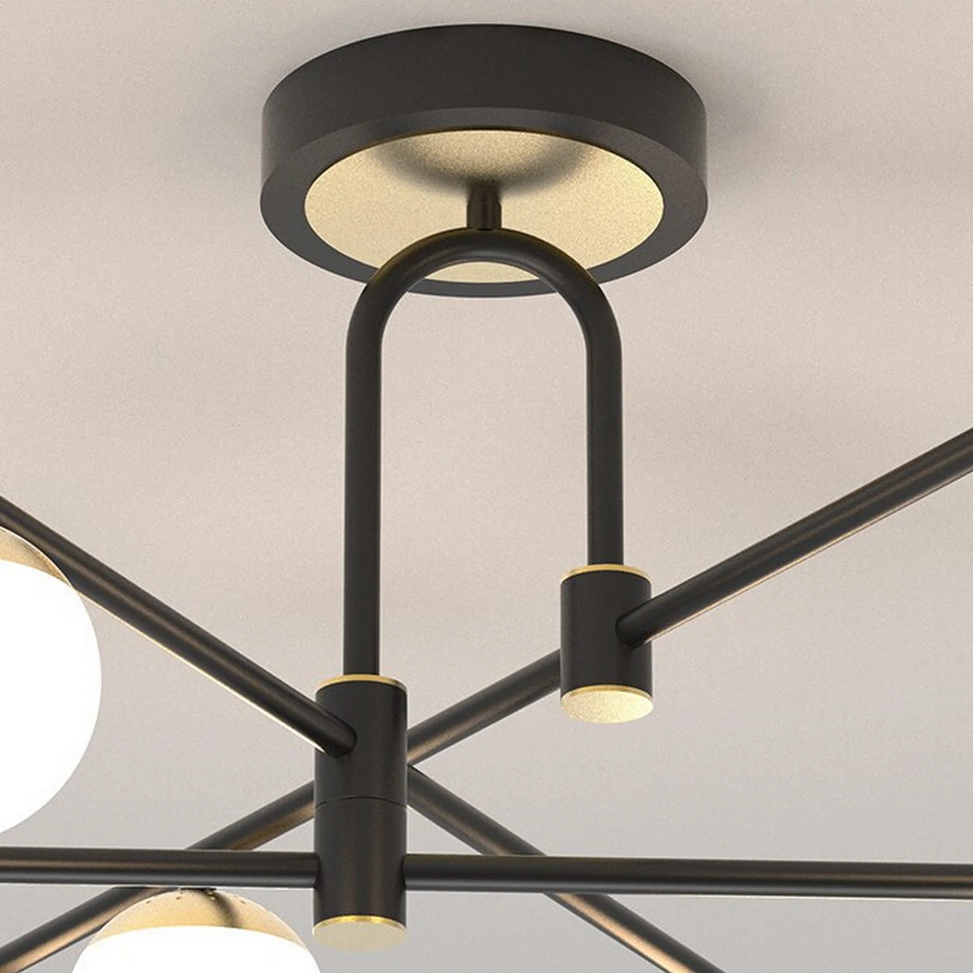 Modern Style Acrylic Arm Chandelier - Image 7
