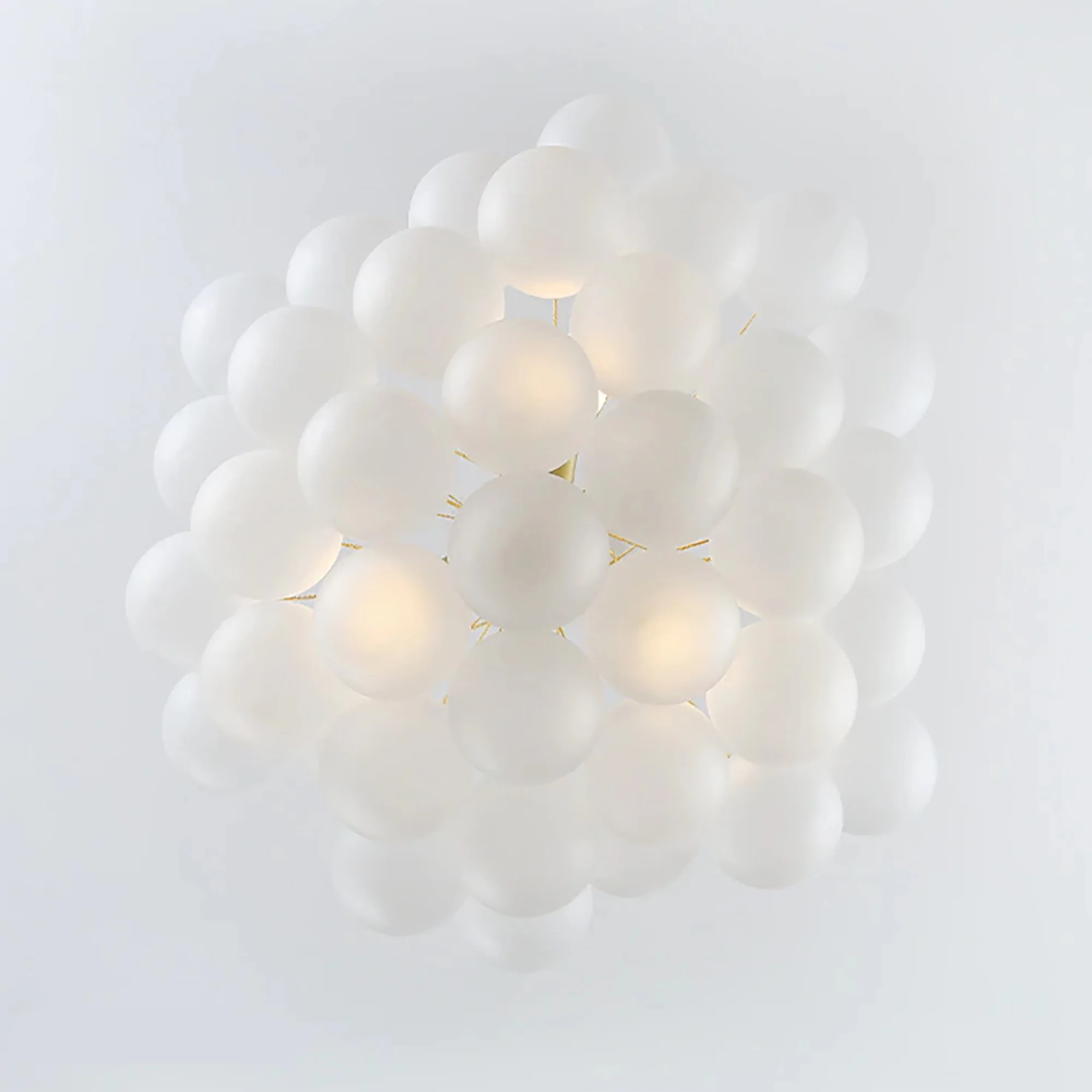 Frosted Glass Balloons Chandelier - Image 20