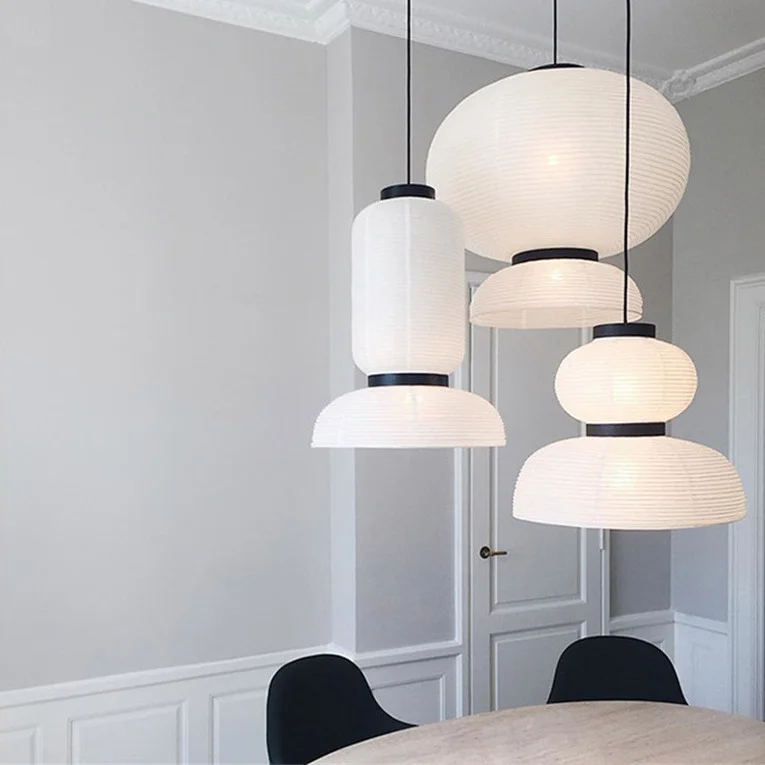 Danish Design Rice Paper Pendant Light - Image 2