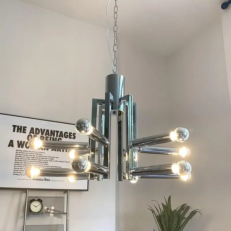 Modern Design Chrome Hanging Light - Image 2