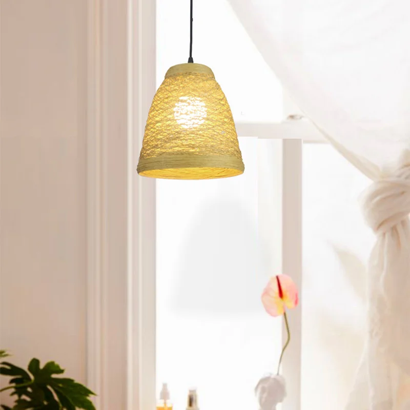 Bamboo Lantern Design Pendant Lamp - Image 2