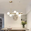 Spherical Design Kitchen Island Chandelier - Thumbnail Image 5