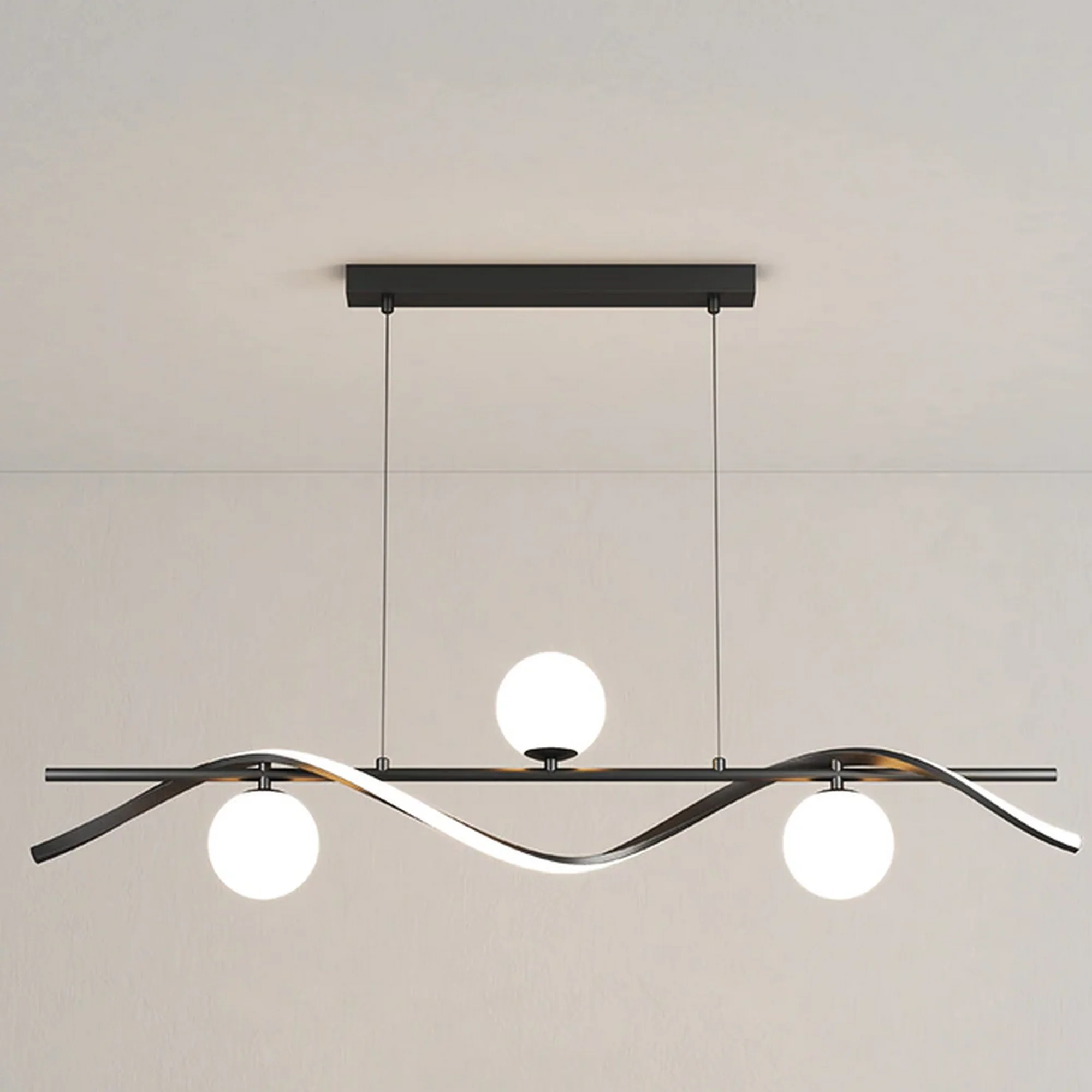 Glass Ball LED Combine Chandelier - Image 13