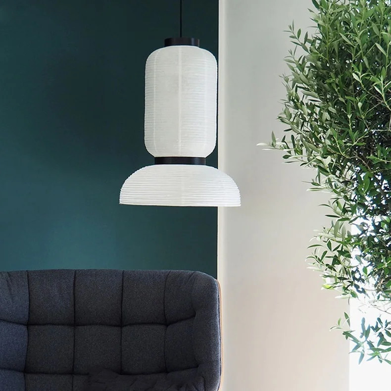 Danish Design Rice Paper Pendant Light - Image 9