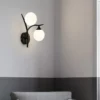 Modern Style Gold Black Wall Lamp - Thumbnail Image 11