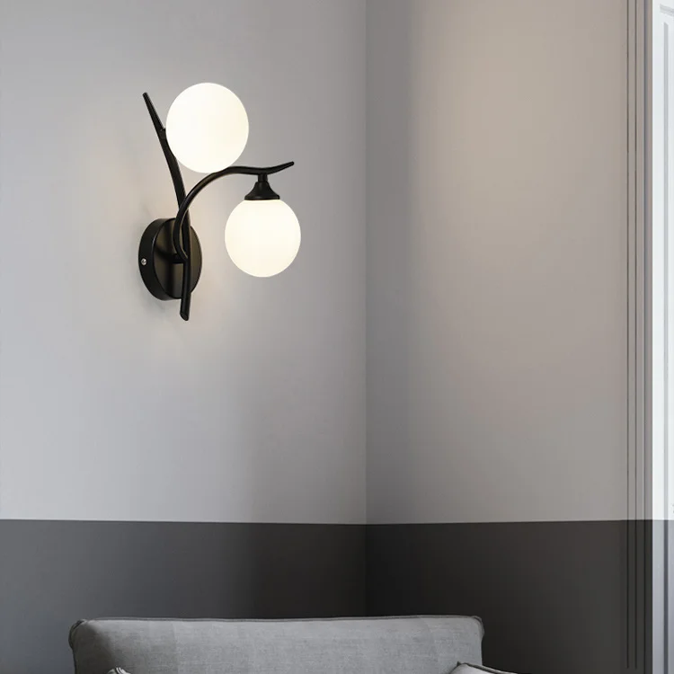 Modern Style Gold Black Wall Lamp - Image 11