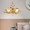 Bird's Nest Glass Egg Design Wall Lamp - Thumbnail Image 3